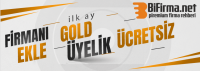 İLK AY GOLD ÜYELİK ÜCRETSİZ